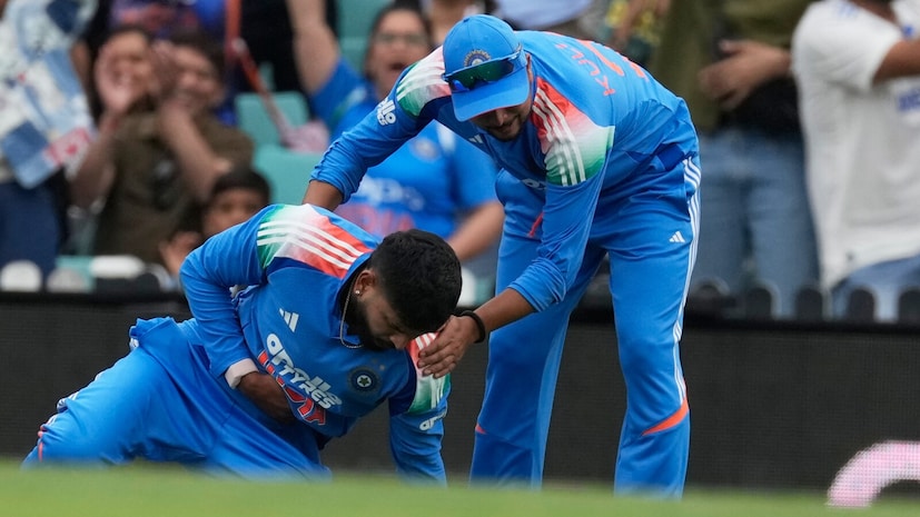 shreyas iyer injury india cricketer sydney odi hospital ICU