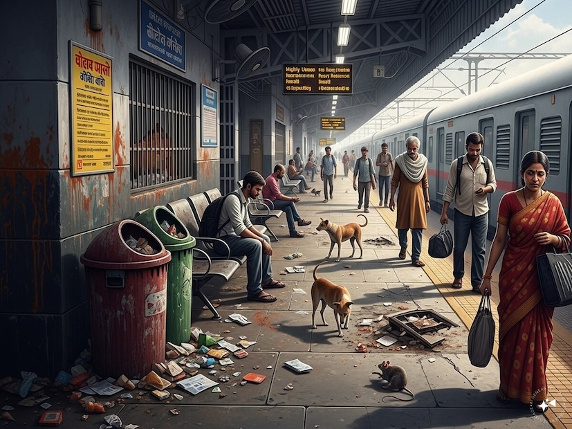 dirtiest railway station in India, Indian Railways, dirty railway stations, Perungalathur railway station, ഇന്ത്യയുടെ ഏറ്റവും അശുദ്ധമായ റെയിൽവേ സ്റ്റേഷൻ, ഇന്ത്യൻ റെയിൽവേ, ഇന്ത്യൻ റെയിൽവേ, വൃത്തികെട്ട റെയിൽവേ സ്റ്റേഷനുകൾ, അശുദ്ധമായ റെയിൽവേ സ്റ്റേഷനുകൾ, പെരുങ്ങലത്തൂർ റെയിൽവേ സ്റ്റേഷൻ, പെരുങ്ങലത്തൂർ റെയിൽവേ സ്റ്റേഷൻ, നിങ്ങൾക്കറിയാമോ, dirtiest railway stations in India, Shahganj railway station, Perungalathur railway station, worst railway stations in India, Sadar Bazar railway station, Patna railway station dirty, Velachery Koodalchery dirty, Rail Swachh Portal Report, NSG-3 railway stations, ഇന്ത്യയിലെ വൃത്തിഹീനമായ റെയിൽവേ സ്റ്റേഷനുകൾ, ഷാഹ്ഗഞ്ച് റെയിൽവേ സ്റ്റേഷൻ, പെരുങ്കളത്തൂർ റെയിൽവേ സ്റ്റേഷൻ, ഏറ്റവും മോശം റെയിൽവേ സ്റ്റേഷനുകൾ ഇന്ത്യ, സദർ ബസാർ റെയിൽവേ സ്റ്റേഷൻ, പാറ്റ്ന റെയിൽവേ സ്റ്റേഷൻ വൃത്തി, വേളച്ചേരി കൂടൽച്ചേരി വൃത്തി, റെയിൽ സ്വച്ഛ് പോർട്ടൽ റിപ്പോർട്ട്, NSG-3 റെയിൽവേ സ്റ്റേഷനുകൾ