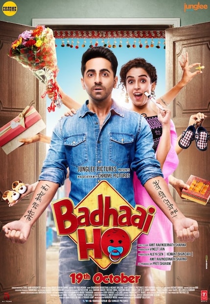 The movie starred Ayushmann Khurrana along with an outstanding ensemble cast featuring Neena Gupta, Sanya Malhotra, Gajraj Rao, Surekha Sikri, Sheeba Chaddha, Manoj Bakshi and Rahul Tiwari.