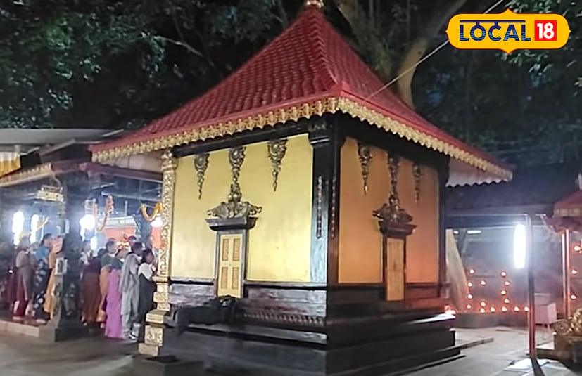  ഓം നമശിവായ എന്ന പഞ്ചാക്ഷരി മന്ത്രം ഉരു വിട്ടുകൊണ്ട് ഉണ്ണി നമ്പൂതിരി ക്ഷേത്രത്തിൻ്റെ പശ്ചിമഭാഗത്തെ ആനക്കുട്ടിലിൽ ദണ്ഡനമസ്കാരം നടത്തി ശാന്തനായി കിടന്നു. ഉണ്ണി നമ്പൂതിരിയുടെ കണങ്കാലിൽ സർപ്പം കൊത്താനായി തുനിഞ്ഞതോടെ വൈകുണ്ടത്ത് നിന്ന് എത്തിയ ഗരുഡൻ ഉരഗത്തെ കൊത്തിയെടുത്ത് പറന്നതായാണ് ഐതിഹ്യം. ജീവൻ വെടിഞ്ഞ സർപ്പത്തിൻ്റെ ഉടൽ ശിവക്ഷേത്രത്തിന് പുറത്തുള്ള കാവിലും ശിരസ്സ് തൊട്ടടുത്തുള്ള പ്രദേശത്തും പതിച്ചു. പണ്ഡിതശ്രേഷ്ഠനായ മേക്കോട്ട് തിരുമേനിയുടെ അകകണ്ണിൽ ദേവി പ്രത്യക്ഷപ്പെടുകയും, ആയത് നാഗ കന്യക ചൈതന്യ പ്രഭാവമാണെന്ന് അറിയിക്കുകയും ചെയ്തു. സർപ്പത്തിൻ്റെ ശിരസ് പതിച്ച സ്ഥലത്തെ ജ്യോതിർവലയം നാഗകന്യക ചൈതന്യ പ്രഭാവമാണെന്ന വിശ്വാസത്താൽ കൃഷ്ണശിലയിലേക്ക് ആവാഹിച്ച് പ്രതിഷ്ഠ നടത്തി.