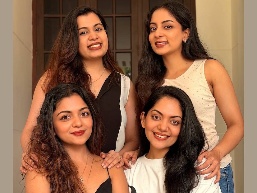 അഹാന കൃഷ്ണ മുപ്പതുകളിലേക്ക് കടന്നതും, 'സ്ത്രീ' വീട്ടിൽ ഏറ്റവും അവസാനമായി സഹോദരിമാർ എല്ലാപേരും ഇരുപതുകളിൽ പ്രായമായിരുന്നവരായി ഇരുന്നത് 13 ദിവസങ്ങൾ. അതിന്റെ ഏറ്റവും അവസാന ദിവസം അവിസ്മരണീയമാക്കാനായി അഹാന കൃഷ്ണയും, അനുജത്തിമാരായ ദിയയും ഇഷാനിയും ഹൻസികയും ചേർന്ന് ഇങ്ങനെയൊരു കൂട്ടം ചിത്രങ്ങൾക്കായി പോസ് ചെയ്തു. ഇനി ഇത്തരമൊരു നിമിഷത്തിനായി, അവർ കാത്തിരിക്കേണ്ടത് നീണ്ട 10 വർഷങ്ങൾ. അപ്പോഴേക്കും ഈ സഹോദരിമാർ എല്ലാപേരും അവരുടെ മുപ്പതുകളിൽ കടന്നിരിക്കും. മൂത്തയാളായ അഹാന നാല്പത്തിലേക്ക് കാലെടുത്തു വയ്ക്കാൻ കാത്തുനിൽക്കുന്നുണ്ടാവും