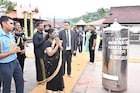 ചരിത്രം കുറിച്ച് രാഷ്‌ട്രപതി ദ്രൗപതി മുർമുവിന്റെ ശബരിമല അയ്യപ്പദർശനം; രാഷ്ട്രപതിയുടെ ദർശനം ചിത്രങ്ങളിലൂടെ