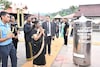 ചരിത്രം കുറിച്ച് രാഷ്‌ട്രപതി ദ്രൗപതി മുർമുവിന്റെ ശബരിമല അയ്യപ്പദർശനം; രാഷ്ട്രപതിയുടെ ദർശനം ചിത്രങ്ങളിലൂടെ