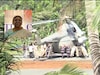 ശബരിമല ദർശനത്തിനെത്തിയ രാഷ്ട്രപതിയുടെ ഹെലികോപ്റ്റർ ഹെലിപാഡിൻ്റെ കോൺക്രീറ്റിൽ പുതഞ്ഞു