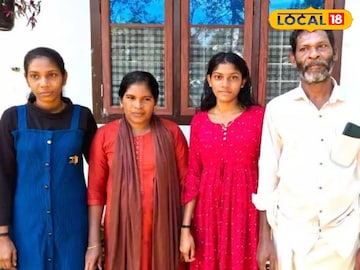 ഉണ്ണിമായ അച്ഛനും അമ്മയ്ക്കും സഹോദരിക്കുമൊപ്പം 