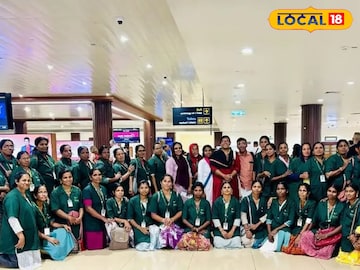 ഒളവണ്ണ ഗ്രാമപഞ്ചായത്തിലെ ഹരിതകർമസേനാംഗങ്ങൾ വിമാന യാത്രയിൽ