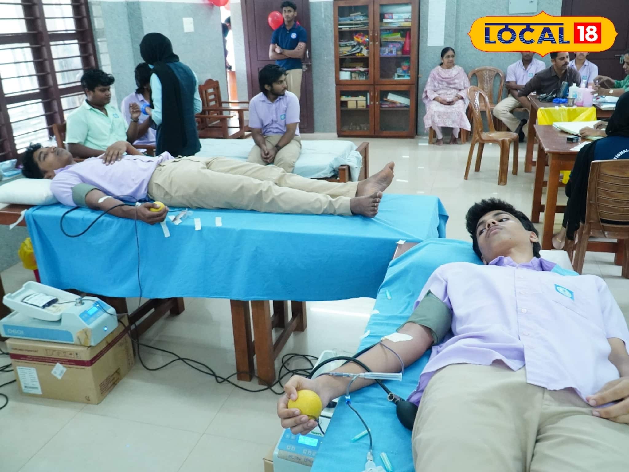 കതിരൂർ ഗവ. എച്ച്.എസ്.എസ്.സിൽ രക്തദാന ക്യാമ്പ്; വിദ്യാർത്ഥികളും രക്ഷിതാക്കളും പങ്കെടുത്തു