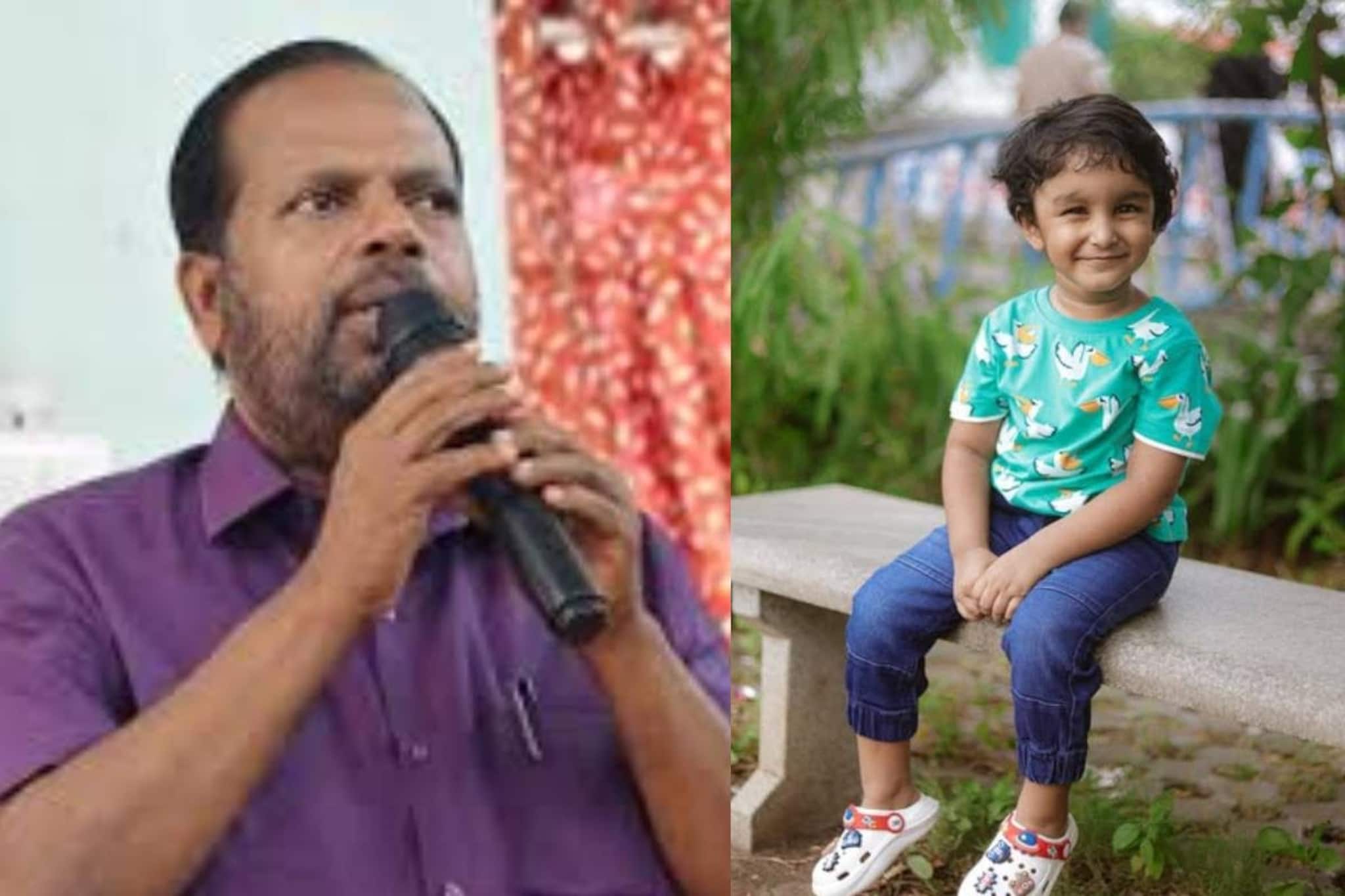 വൈപ്പിൻ എംഎൽഎ കെ എൻ ഉണ്ണികൃഷ്ണൻ്റെ കൊച്ചു മകൻ അന്തരിച്ചു വൈപ്പിൻ എംഎൽഎ കെ എൻ ഉണ്ണികൃഷ്ണൻ്റെ കൊച്ചു മകൻ അന്തരിച്ചു