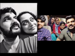 കലാഭവൻ നവാസും ഭാര്യ രഹ്നയും അവരുടെ മക്കളും കലാഭവൻ നവാസും ഭാര്യ രഹ്നയും അവരുടെ മക്കളും