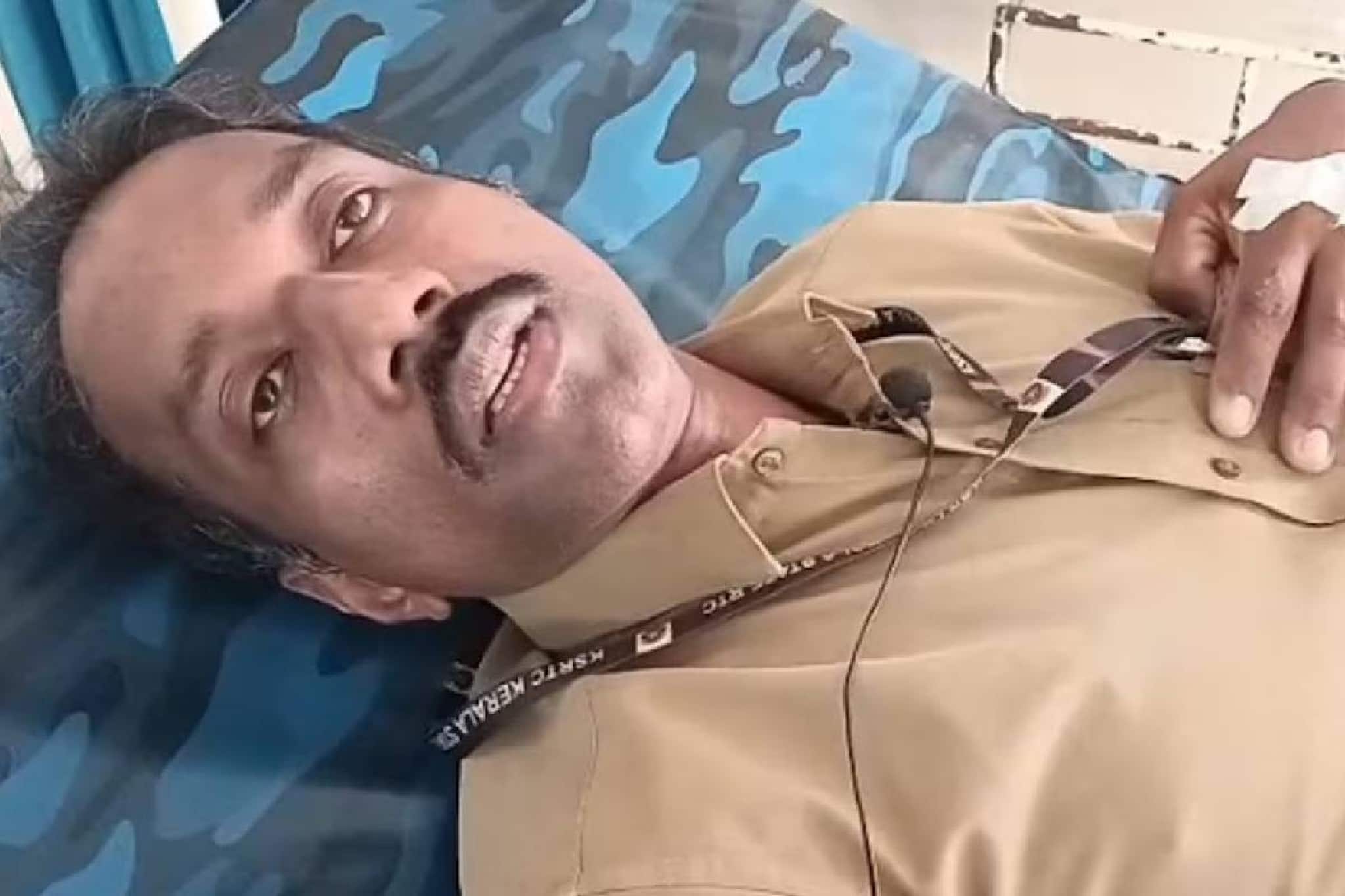 പ്ലാസ്റ്റിക് കുപ്പികൾ നീക്കം ചെയ്യാത്തതിൽ നടപടി; കെഎസ്ആർടിസി ഡ്രൈവർ ഡ്യൂട്ടിക്കിടെ കുഴഞ്ഞുവീണു