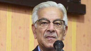 പാകിസ്ഥാൻ പ്രതിരോധ മന്ത്രി ഖ്വാജ ആസിഫ്.