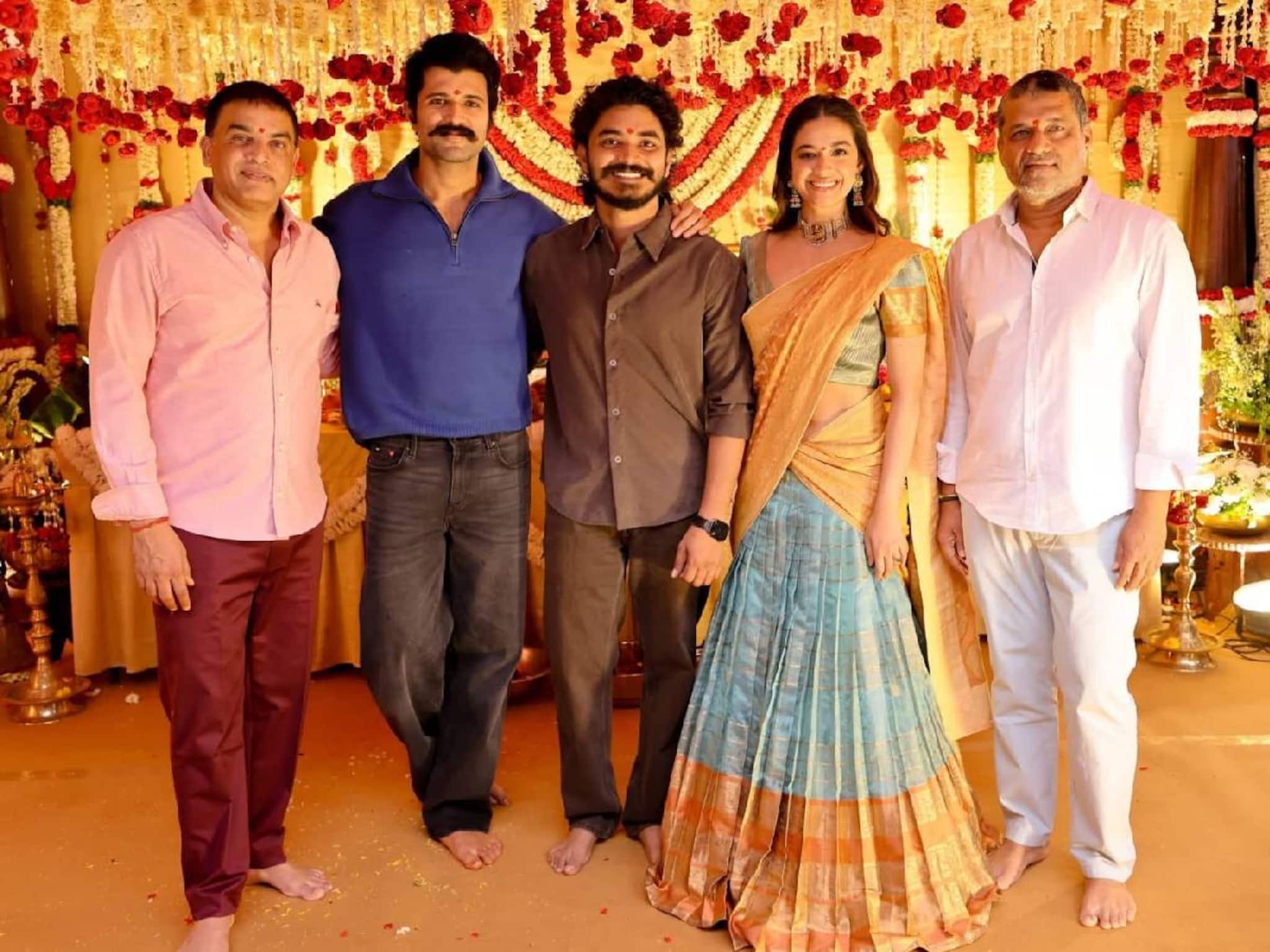 വിജയ് ദേവരകൊണ്ടക്ക് നായിക കീർത്തി സുരേഷ്; പാൻ ഇന്ത്യൻ ചിത്രം 'SVC59' ആരംഭിച്ചു