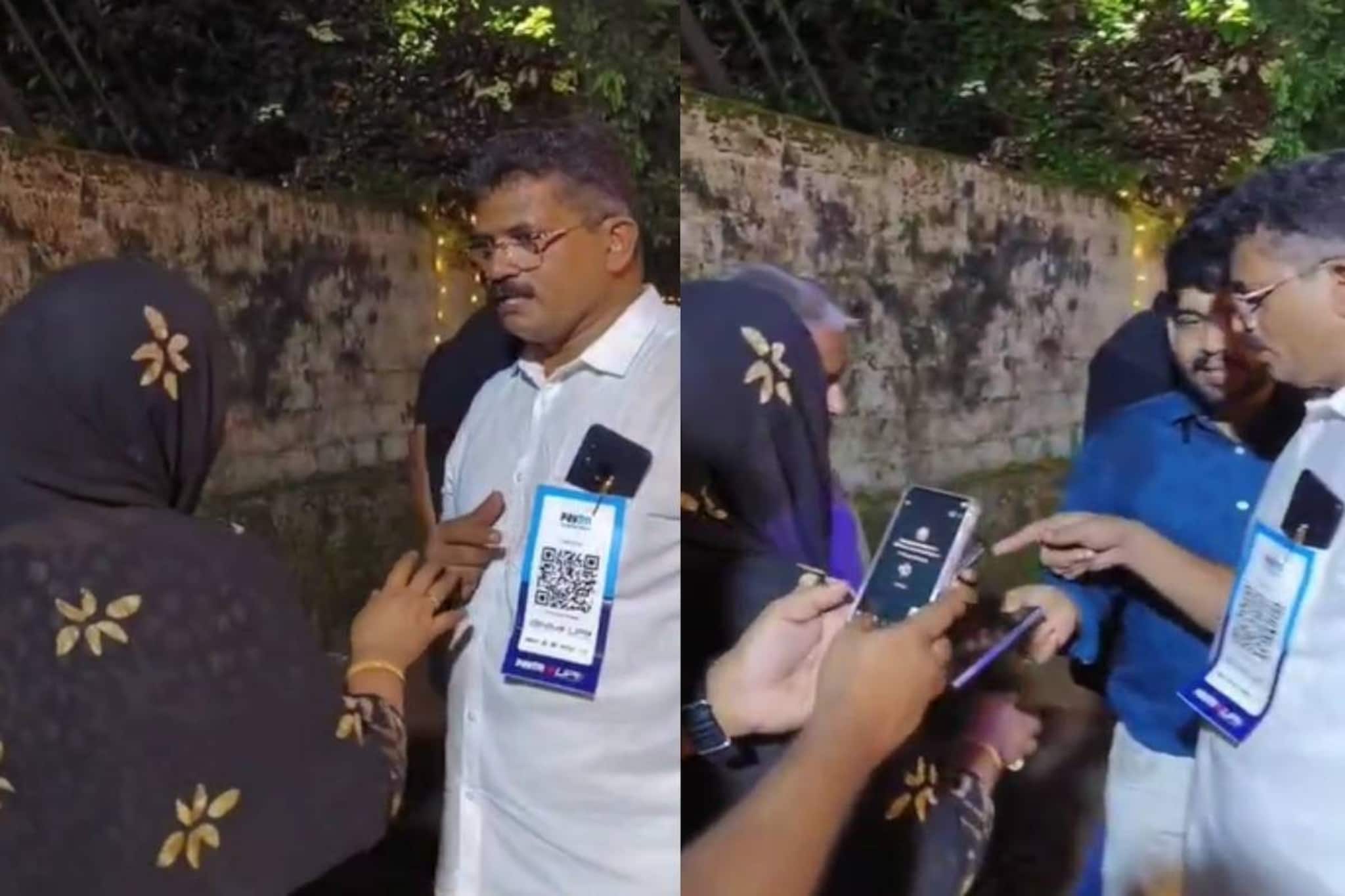 പോക്കറ്റിൽ QR കോഡ് പതിച്ച് വിവാഹദിനം ഗൃഹനാഥന്റെ പണപ്പിരിവ്; റീൽസിനായി എടുത്ത വീഡിയോ പൊല്ലാപ്പായി! പോക്കറ്റിൽ QR കോഡ് പതിച്ച് വിവാഹദിനം ഗൃഹനാഥന്റെ പണപ്പിരിവ്; റീൽസിനായി എടുത്ത വീഡിയോ പൊല്ലാപ്പായി!