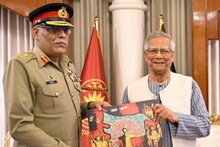 ഇന്ത്യയുടെ വടക്കുകിഴക്കന്‍ സംസ്ഥാനങ്ങൾ ചേർത്ത ബംഗ്ലാദേശ് ഭൂപടം പാകിസ്ഥാന്‍ ജനറലിന് സമ്മാനിച്ച് മുഹമ്മദ് യൂനസ്