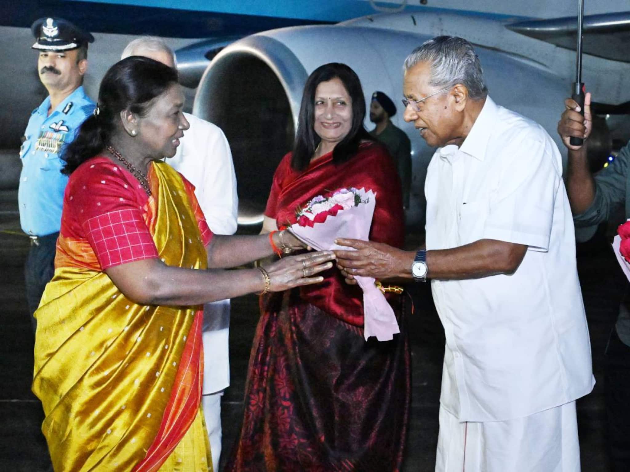 രാഷ്ട്രപതി ദ്രൗപദി മുര്‍മു ഇനി മൂന്ന് ദിവസം  കേരളത്തിൽ; ബുധനാഴ്ച ശബരിമല ദർശനം