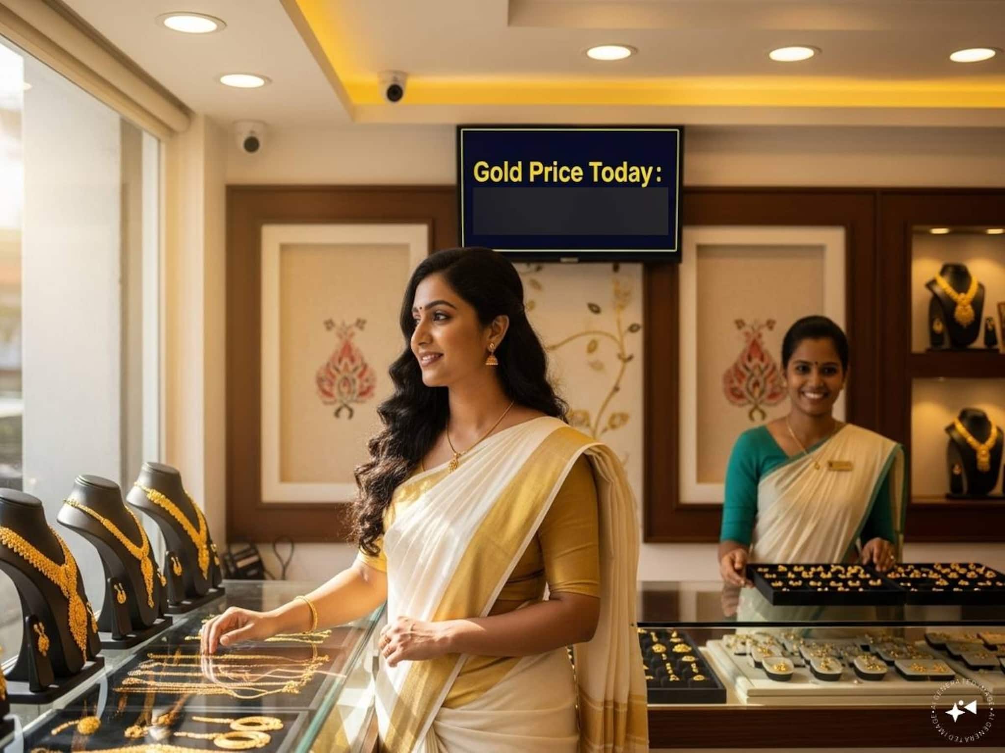 Gold Price Today| റെക്കോഡിന്മേൽ റെക്കോഡിട്ട് സ്വർണവില; പവന് 2,840 രൂപ കൂടി