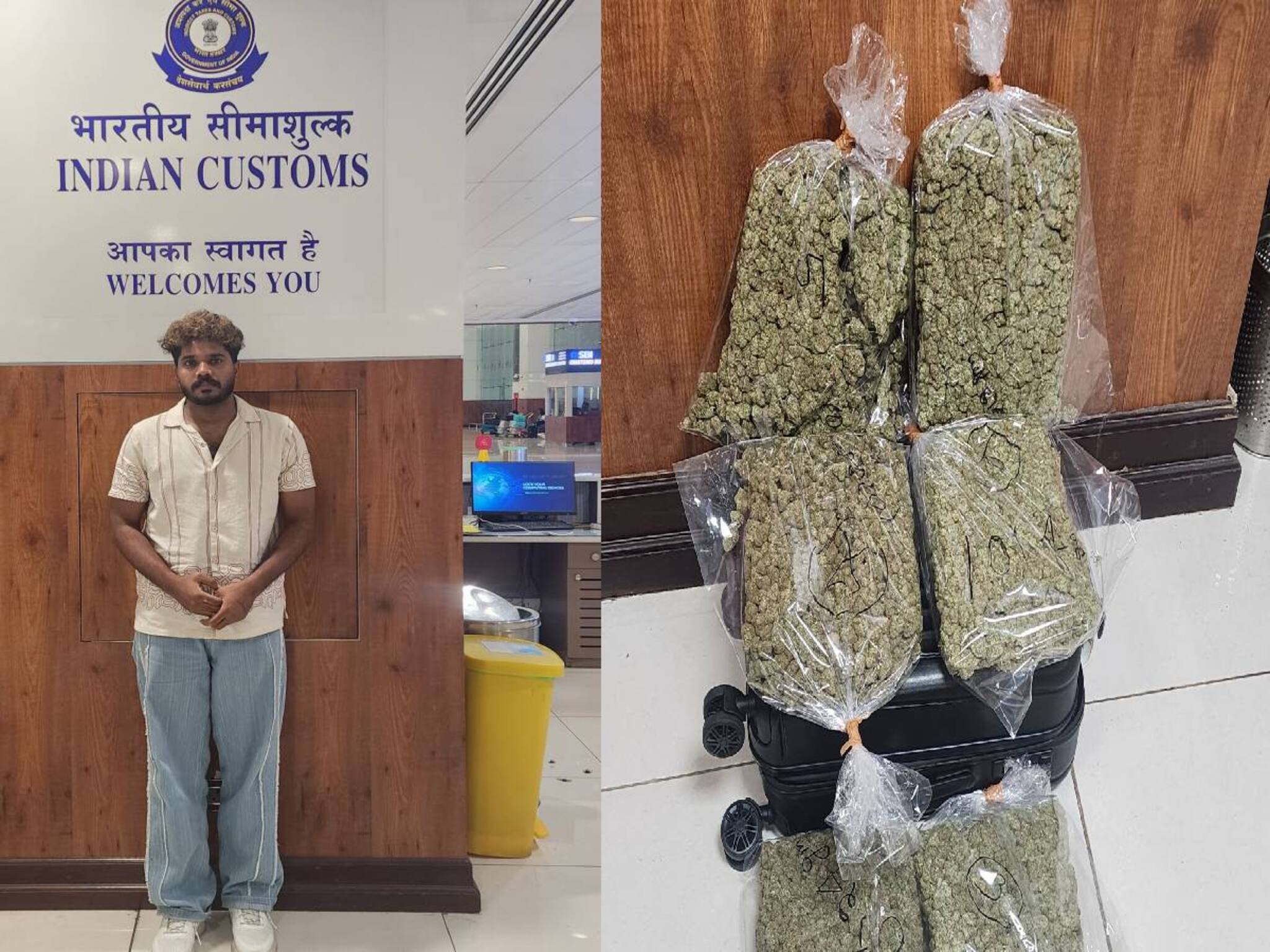 കൊച്ചിയിൽ ആറ് കോടിയുടെ ഹൈബ്രിഡ് കഞ്ചാവുമായി ബാങ്കോക്കിൽ നിന്ന് വന്ന ഫാഷൻ ഡിസൈനർ പിടിയിൽ