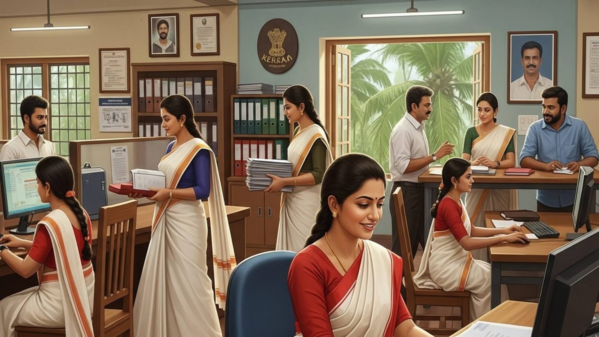 സര്‍ക്കാര്‍ ജീവനക്കാരുടെ 4% ഡിഎ കുടിശ്ശിക ചേര്‍ത്തുള്ള ശമ്പളം കേരളപ്പിറവി ദിനം മുതല്‍; സര്‍ക്കാര്‍ ഉത്തരവിറക്കി