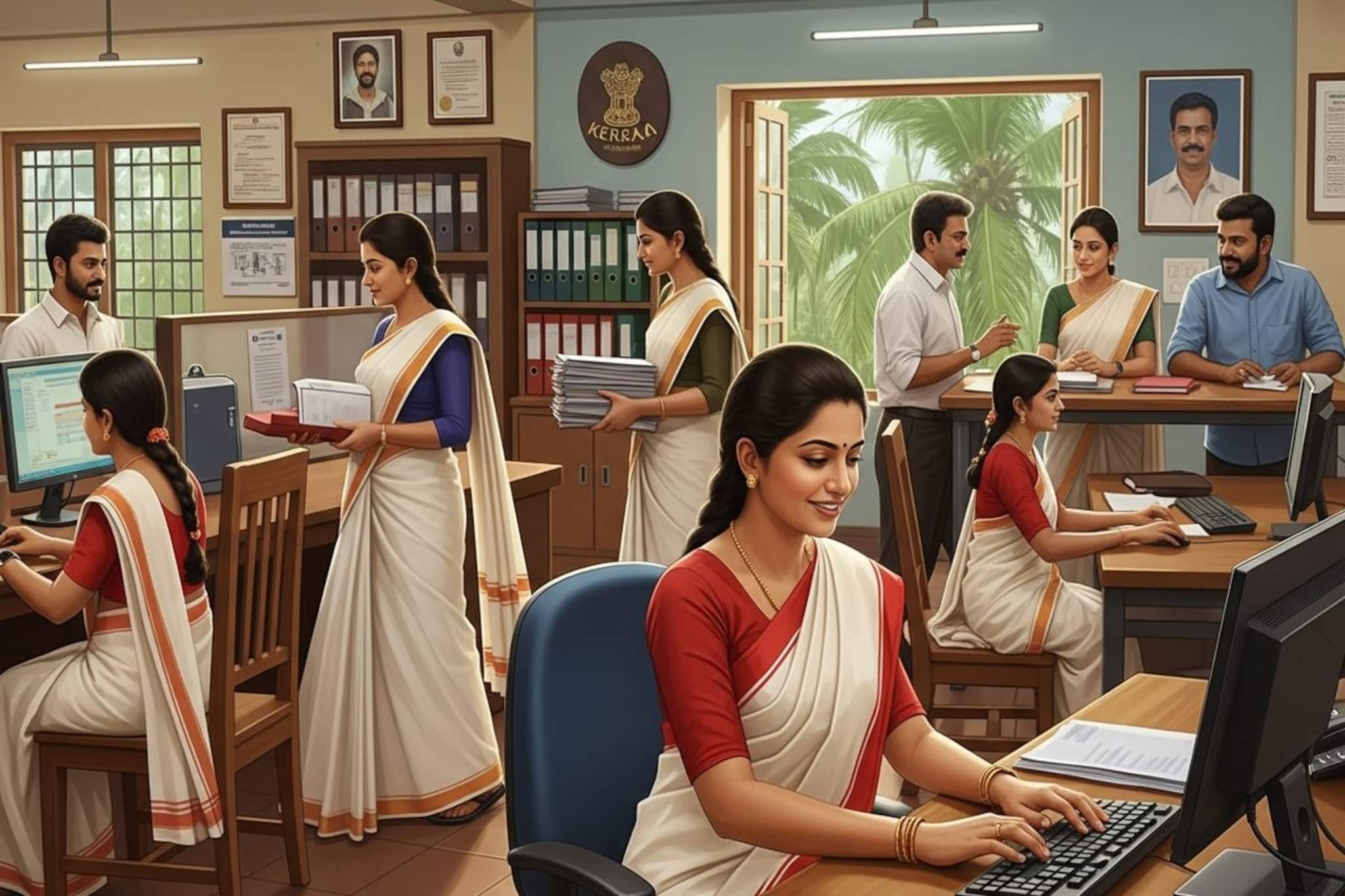 സര്ക്കാര് ജീവനക്കാരുടെ 4% ഡിഎ കുടിശ്ശിക ചേര്ത്തുള്ള ശമ്പളം കേരളപ്പിറവി ദിനം മുതല്; സര്ക്കാര് ഉത്തരവിറക്കി സര്ക്കാര് ജീവനക്കാരുടെ 4% ഡിഎ കുടിശ്ശിക ചേര്ത്തുള്ള ശമ്പളം കേരളപ്പിറവി ദിനം മുതല്; സര്ക്കാര് ഉത്തരവിറക്കി