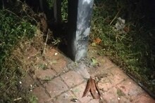 കണ്ണൂരിൽ ബിജെപി മണ്ഡലം കമ്മിറ്റി ഓഫീസിന് കടമുറി നൽകിയ വീട്ടമ്മയുടെ വീടിനു മുന്നിൽ സ്ഫോടക വസ്തു എറിഞ്ഞു