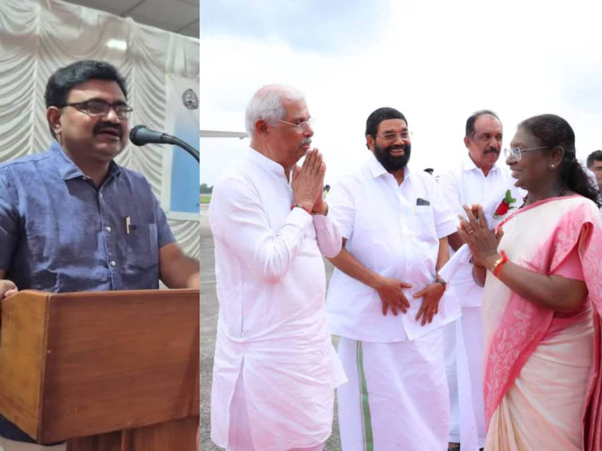 രാഷ്ട്രപതി ദ്രൗപദി മുർമുവിന്റെ പരിപാടിയിൽ കൊച്ചി മേയറെ ക്ഷണിച്ചില്ല; ഒഴിവാക്കിയത് രാഷ്ട്രപതിയുടെ ഓഫീസെന്ന് വിശദീകരണം