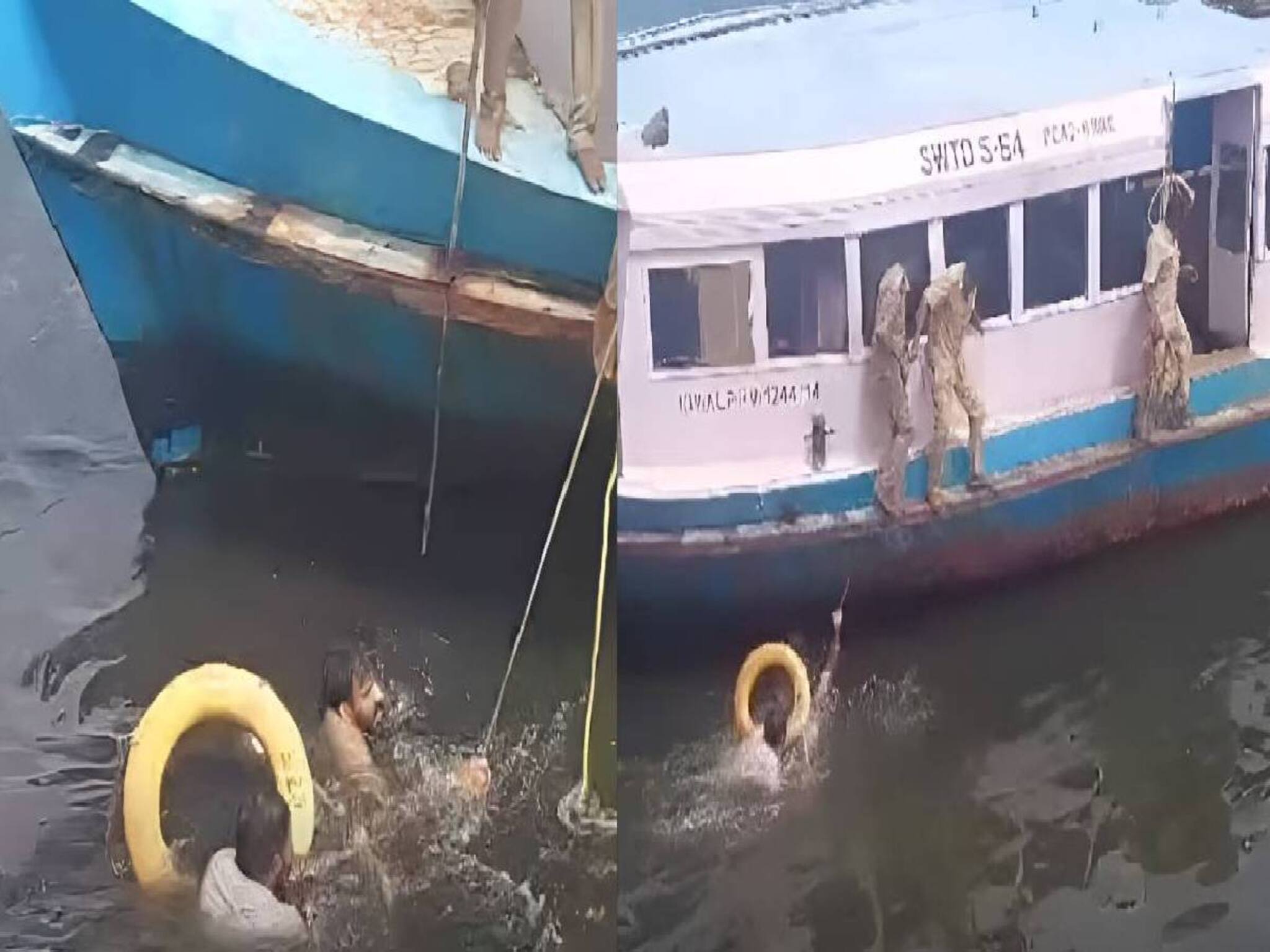 കാമുകനുമായി പിണങ്ങി കായലിൽ ചാടിയ യുവതിക്കും രക്ഷകനായ യുവാവിനും തുണയായി ബോട്ട് ജീവനക്കാർ