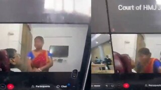 വൈറൽ വീഡിയോയിൽ നിന്ന് (X/@ShoneeKapoor) വൈറൽ വീഡിയോയിൽ നിന്ന് (X/@ShoneeKapoor)