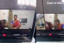 കോടതി സമക്ഷം ചുംബനം; വെർച്വൽ ഹിയറിങ്ങിനിടെ യുവതിയെ ചുംബിക്കുന്ന അഭിഭാഷകൻ; വീഡിയോ വൈറൽ