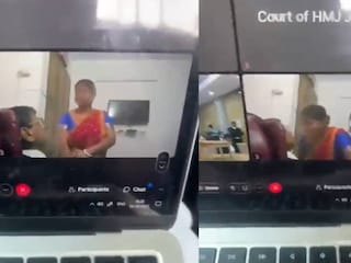 വൈറൽ വീഡ‍ിയോയിൽ‌ നിന്ന്  (X/@ShoneeKapoor)