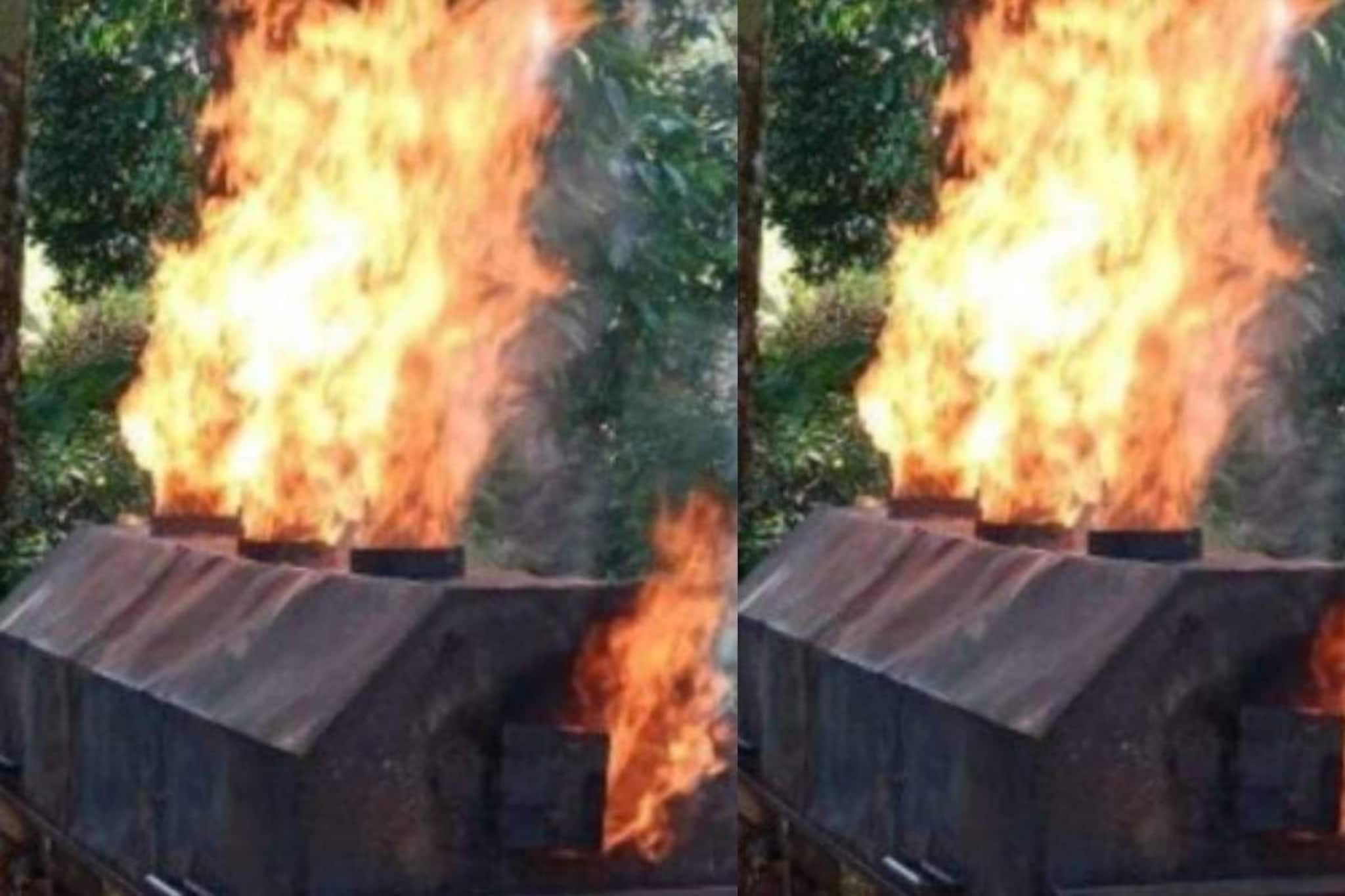 സംസ്കരിക്കുന്നതിനിടെ മൃതദേഹത്തിനുള്ളിലെ പേസ് മേക്കര്‍ പൊട്ടിത്തെറിച്ച് ഒരാള്‍ക്ക് ഗുരുതര പരിക്ക്
