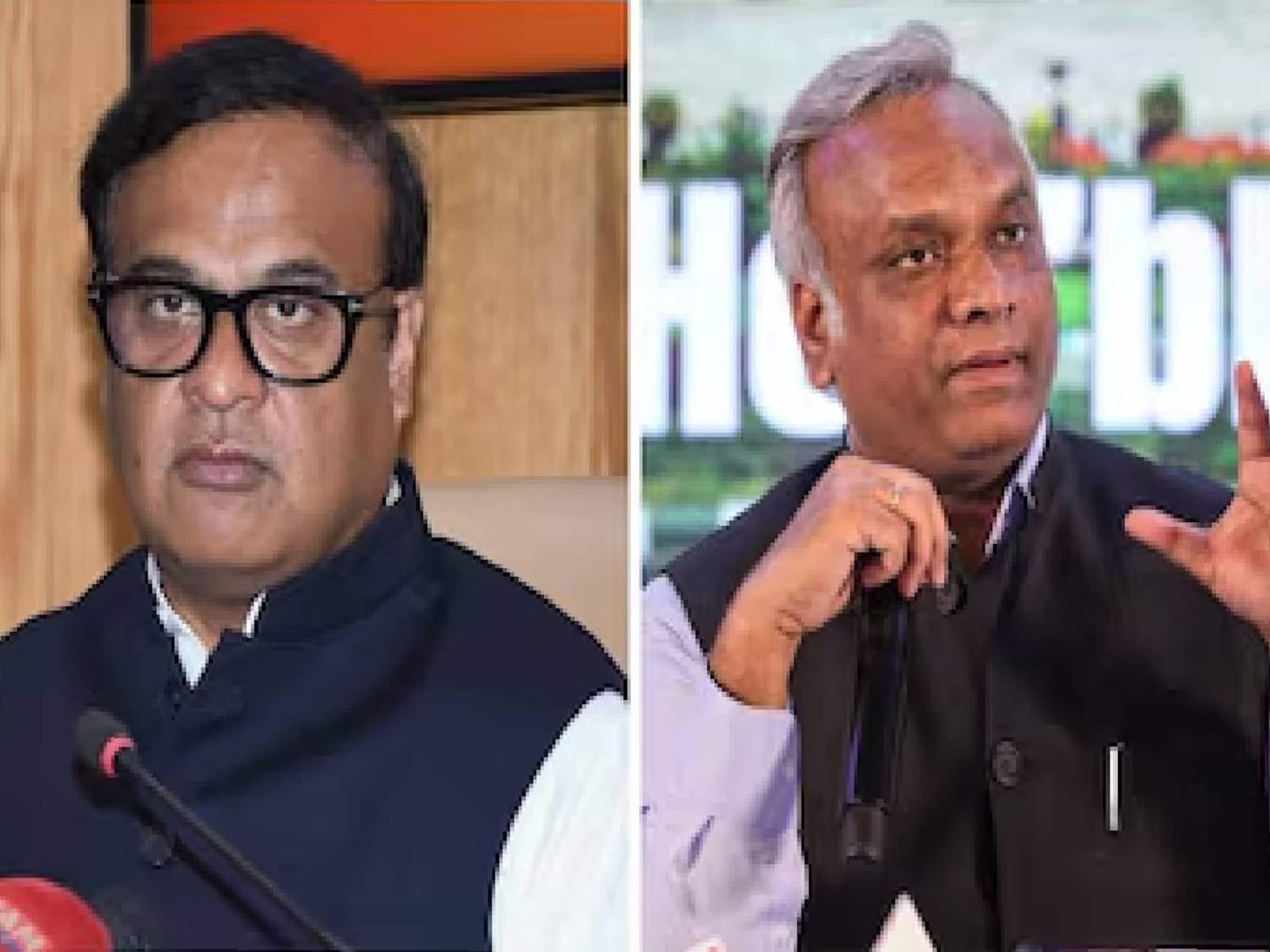 ആസാമില്‍ കഴിവുള്ളവരുണ്ടോയെന്ന് കര്‍ണാടക മന്ത്രി പ്രിയങ്ക് ഖാര്‍ഗെ; ചുട്ട മറുപടിയുമായി ആസാം മുഖ്യമന്ത്രി ഹിമന്ത ബിശ്വ ശര്‍മ