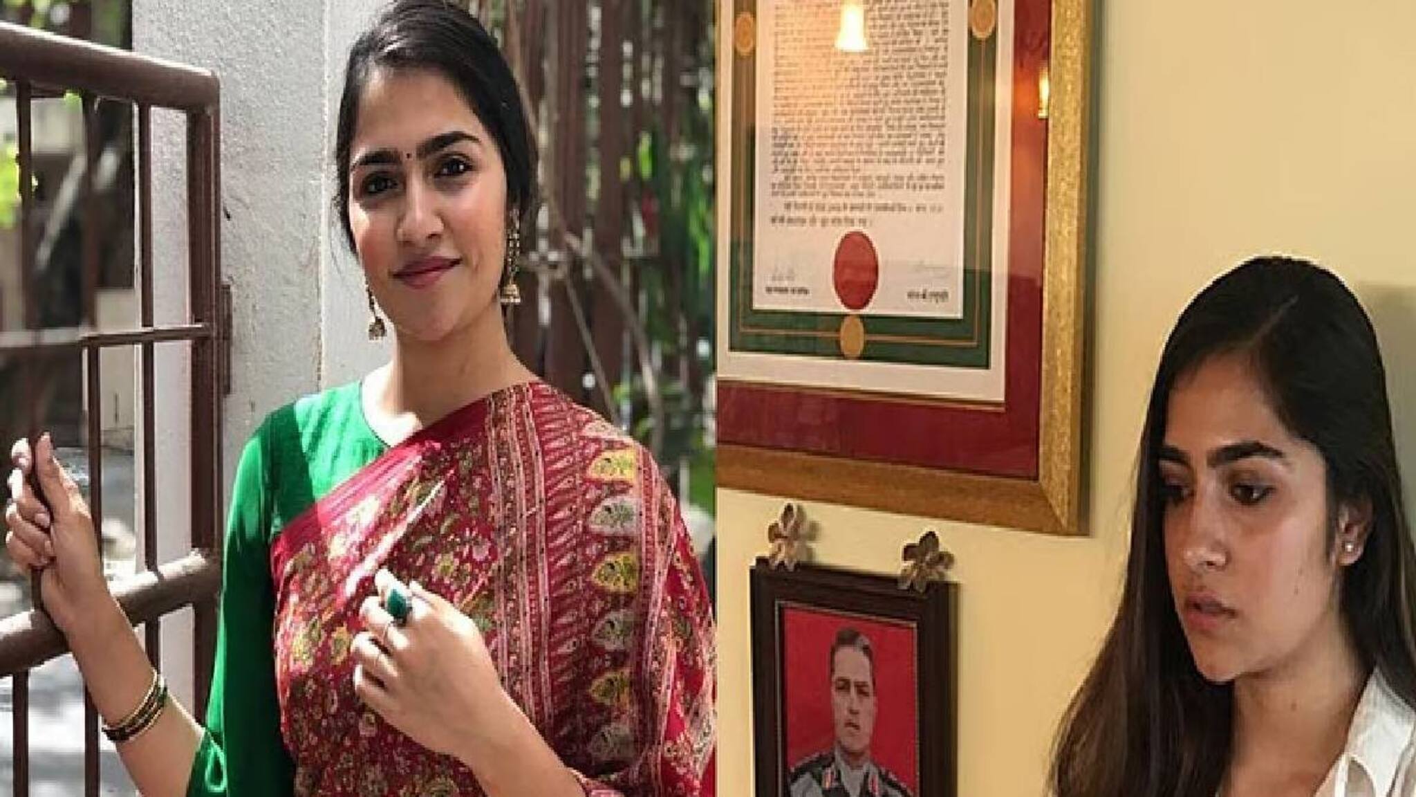 ഉറി ആക്രമണത്തിൽ വീരമൃത്യു വരിച്ച സൈനികന്റെ മകൾ കാന്താര നായിക