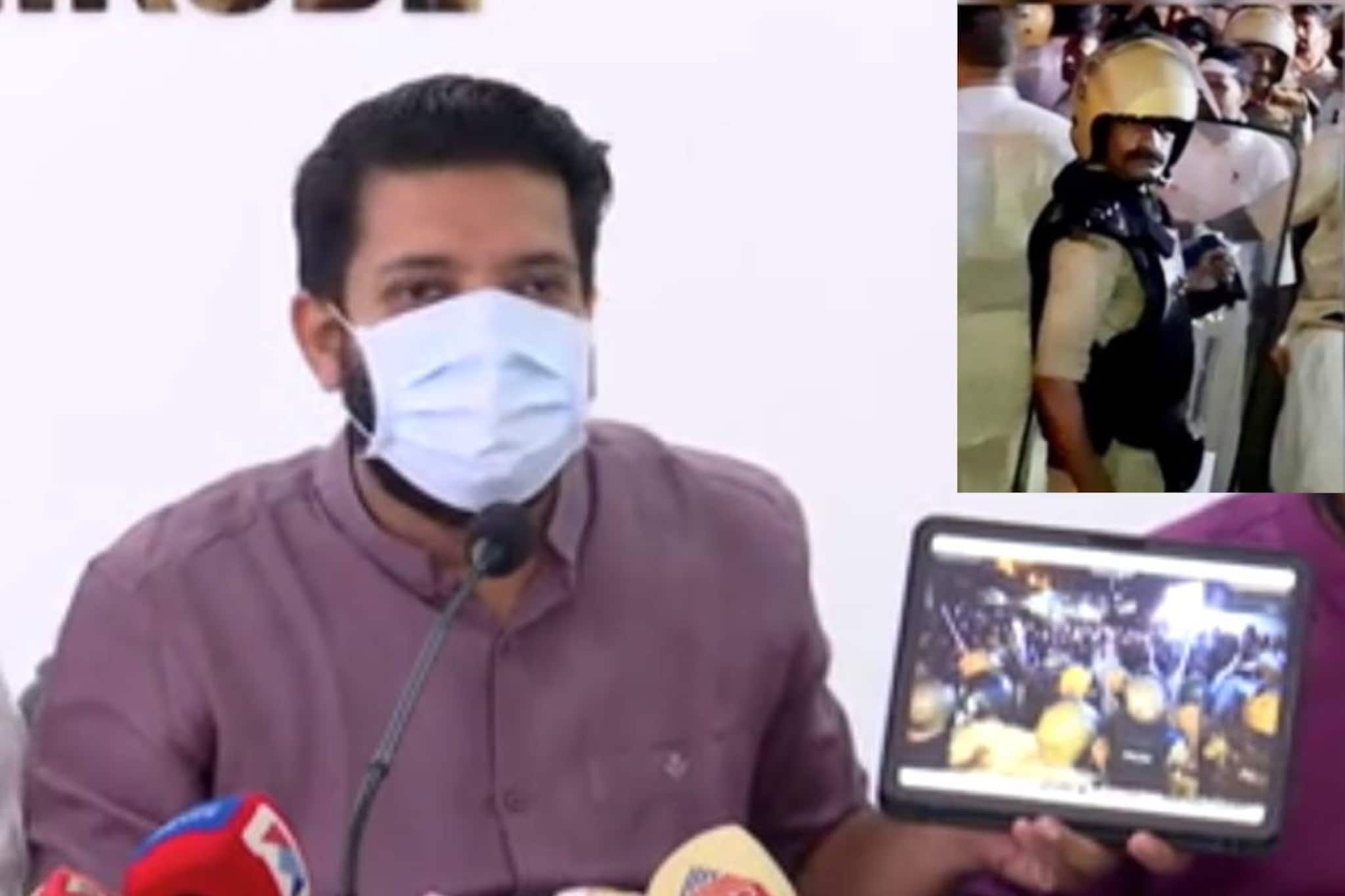 മാധ്യമങ്ങളിലൂടെ അപമാനിച്ചു; ഷാഫി പറമ്പിൽ എംപിക്കെതിരെ നടപടി ആവശ്യപ്പെട്ട് ഇൻസ്പെക്ടർ അഭിലാഷ് ഡേവിഡ് മാധ്യമങ്ങളിലൂടെ അപമാനിച്ചു; ഷാഫി പറമ്പിൽ എംപിക്കെതിരെ നടപടി ആവശ്യപ്പെട്ട് ഇൻസ്പെക്ടർ അഭിലാഷ് ഡേവിഡ്