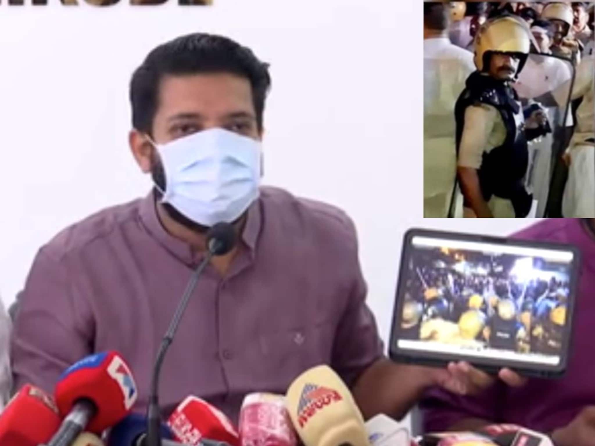 മാധ്യമങ്ങളിലൂടെ അപമാനിച്ചു; ഷാഫി പറമ്പിൽ‌ എംപിക്കെതിരെ നടപടി ആവശ്യപ്പെട്ട് ഇൻസ്പെക്ടർ അഭിലാഷ് ഡേവിഡ്