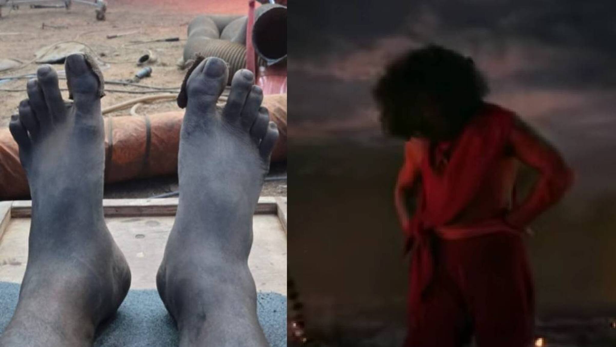 'നീരുവെച്ച കാലും തളർന്ന ശരീരവും, ക്ലൈമാക്സ് രംഗങ്ങൾ ചിത്രീകരിച്ചത് ഇങ്ങനെ'; ഋഷഭ് ഷെട്ടി