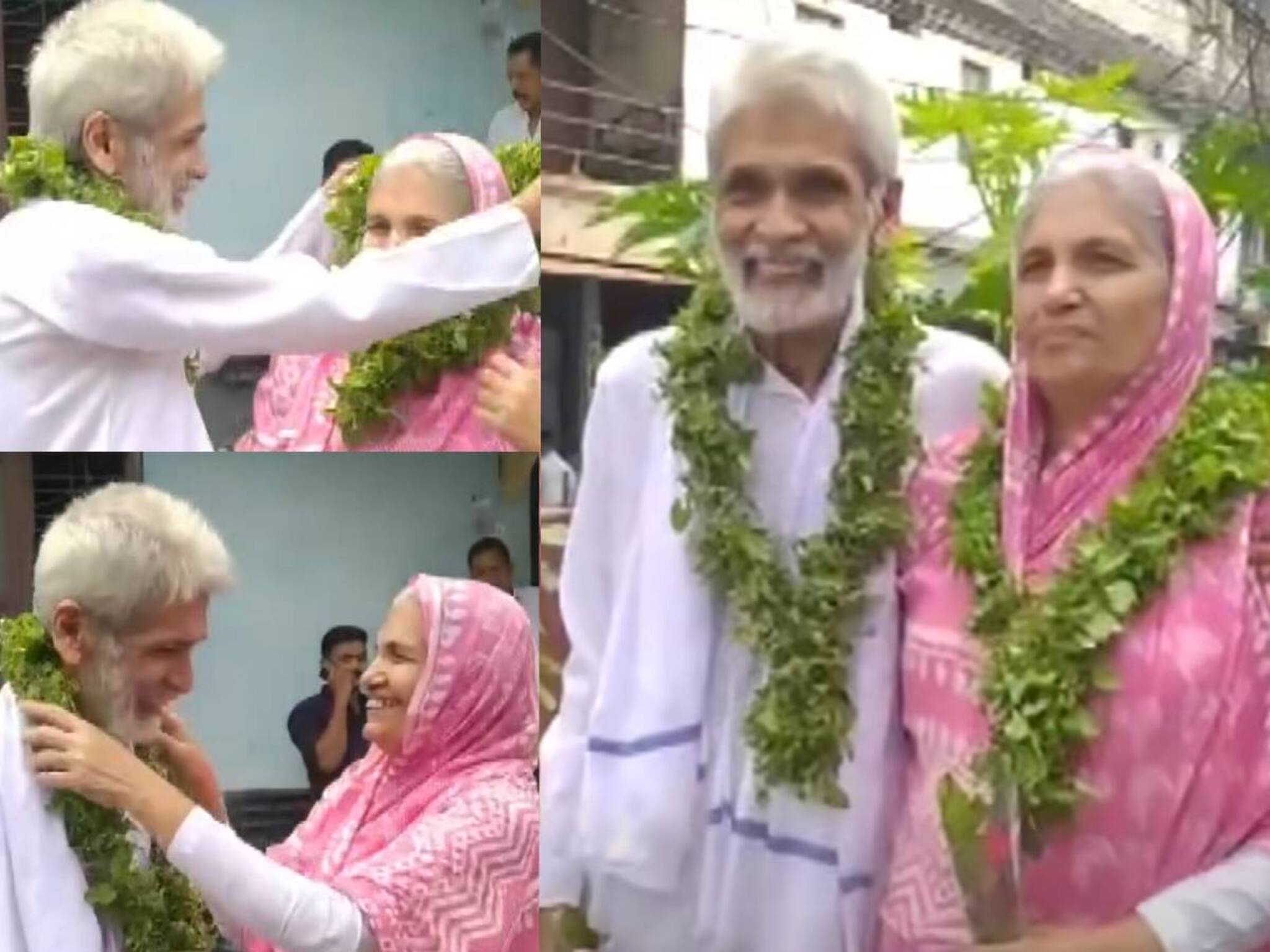 55 വർഷത്തിനുശേഷം ബഷീർ മാഷും ഹസീന ടീച്ചറും വീണ്ടും വിവാഹിതരായി