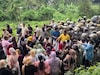 കോഴിക്കോട് അറവ് മാലിന്യ സംസ്കരണ കേന്ദ്രത്തിനെതിരായ പ്രതിഷേധത്തിൽ സംഘർഷം; തീയിട്ടു; കല്ലേറിൽ SPക്ക് പരിക്ക്