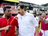 മെസിയേക്കുറിച്ച് ചോദിച്ചപ്പോള്‍ പ്രകോപിതനായി മന്ത്രി അബ്ദുറഹിമാൻ; ചാനല്‍ മൈക്കുകള്‍ തട്ടിത്തെറിപ്പിച്ചു