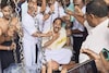 കോൺഗ്രസ് പ്രവർത്തകരുടെ നേർച്ച; പന്മന സുബ്രഹ്മണ്യസ്വാമിക്ഷേത്രത്തിൽ വി ഡി സതീശന് ഉണ്ണിയപ്പംകൊണ്ട് തുലാഭാരം