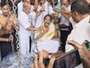 കോൺഗ്രസ് പ്രവർത്തകരുടെ നേർച്ച; പന്മന സുബ്രഹ്മണ്യസ്വാമിക്ഷേത്രത്തിൽ വി ഡി സതീശന് ഉണ്ണിയപ്പംകൊണ്ട് തുലാഭാരം