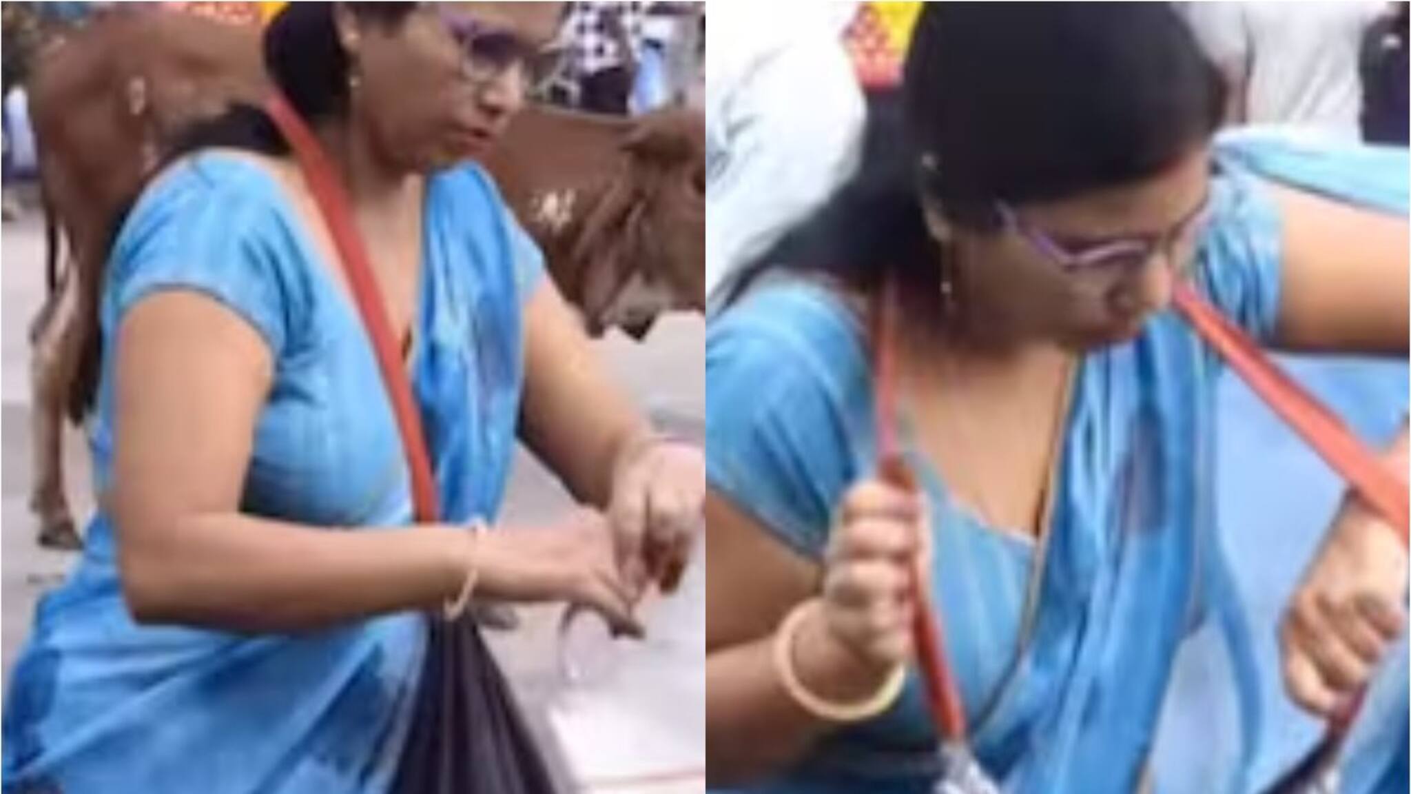 പുരുഷൻമാരുടെ അടിവസ്ത്രം പച്ചക്കറി വാങ്ങാനുള്ള ബാഗാക്കി വീട്ടമ്മ; ഇങ്ങനെയെങ്കിലും ഉപകാരമാകുമല്ലോയെന്ന് സോഷ്യല്‍ മീഡിയ