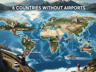 വത്തിക്കാൻ സിറ്റി മുതൽ മൊണാക്കോ വരെ; വിമാനത്താവളങ്ങൾ ഇല്ലാത്ത 6 രാജ്യങ്ങൾ!