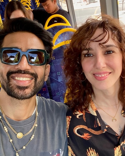 The two met through mutual friends and quickly bonded over art, travel and their shared love for cinema.