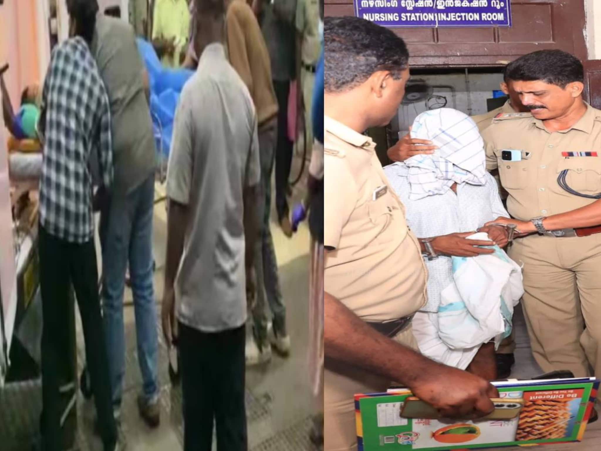 മദ്യപിച്ച യാത്രക്കാരൻ ഓടുന്ന ട്രെയിനിൽ നിന്ന് ട്രാക്കിലേക്ക് തള്ളിയിട്ട 19 കാരി നട്ടെല്ല് തകർന്ന് ഗുരുതരാവസ്ഥയിൽ