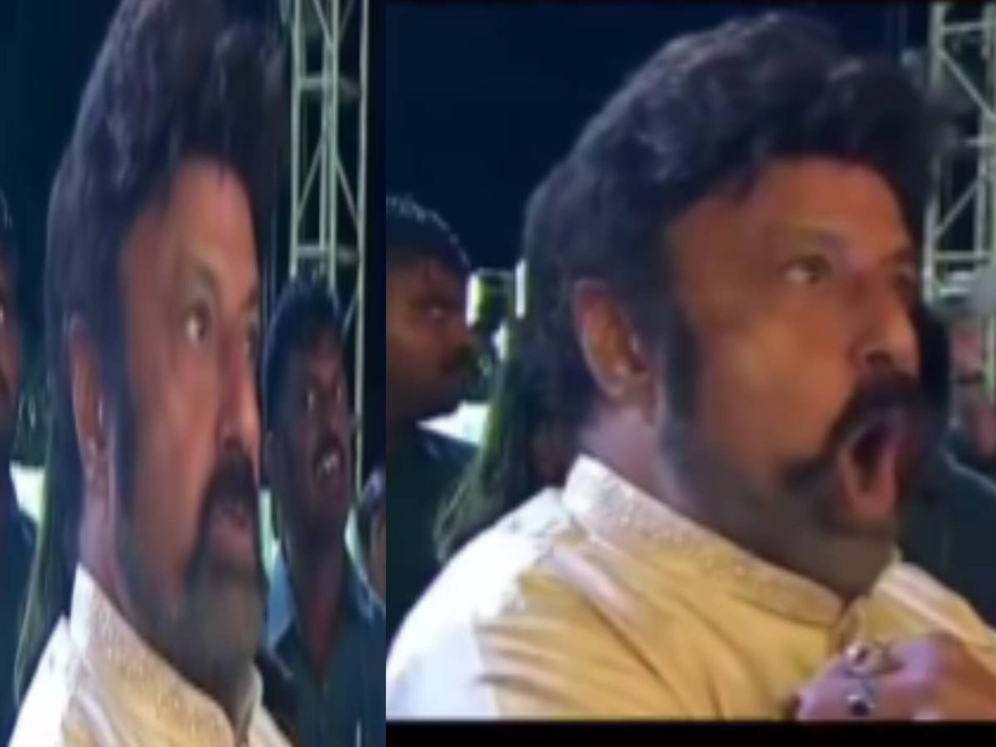 ഞാനൊരു സംഭവം തന്നെ! ട്രെയിലർ ലോഞ്ചിൽ സ്വന്തം അഭിനയം കണ്ട് ആർപ്പുവിളിച്ച് നടൻ ബാലയ്യ