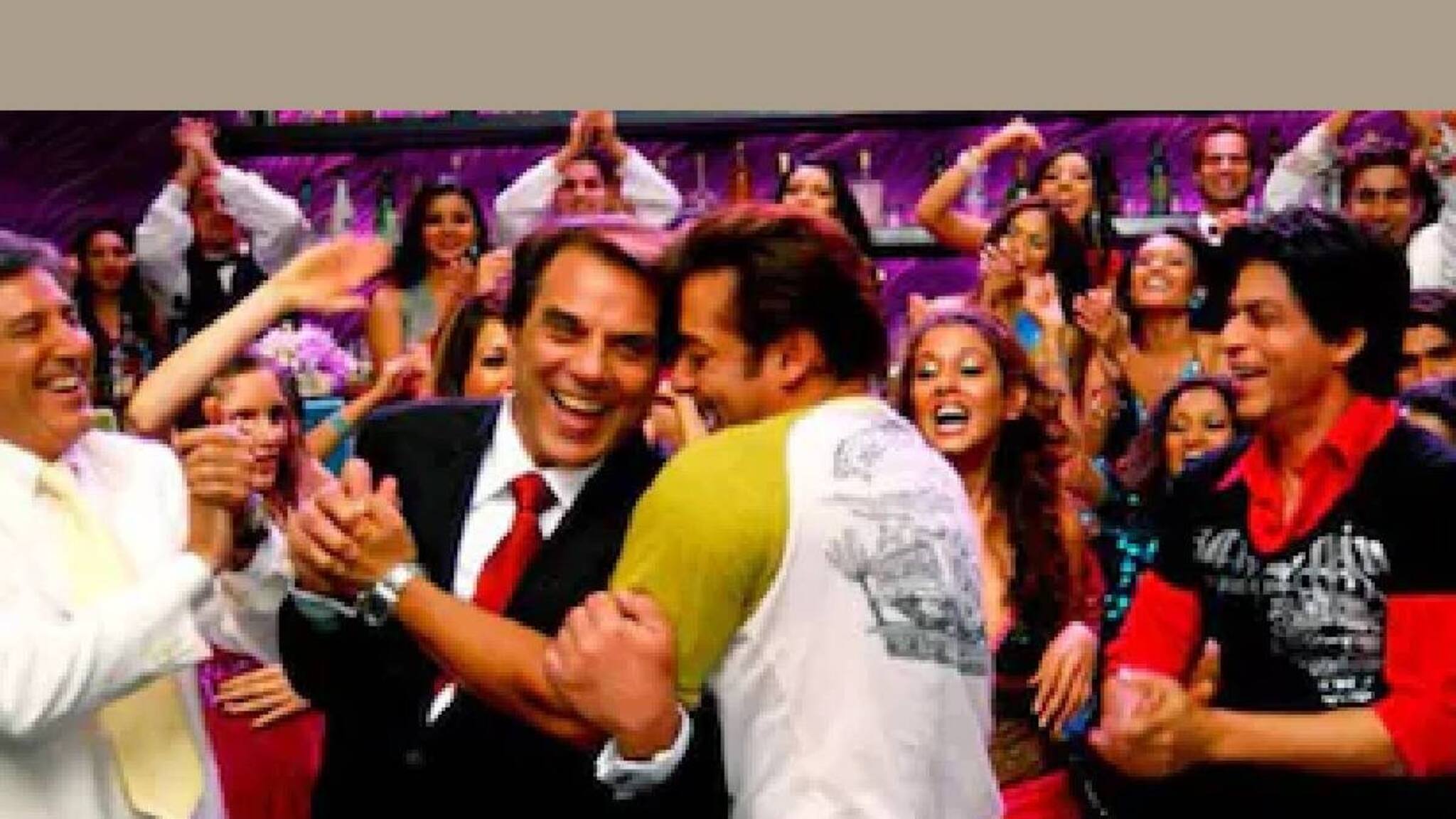 സെയ്‌ഫിനും സൽമാനുമൊപ്പം ധർമേന്ദ്ര നൃത്തം ചെയ്തതിനു പിന്നിലൊരു കഥയുണ്ട്; 'ഓം ശാന്തി ഓം' ക്യാമറയ്ക്ക് പിന്നിൽ