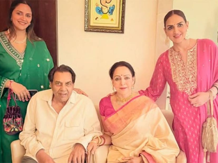 മൂത്തമകൾ ഇഷ ഡിയോളിനെക്കാൾ നാല് വയസ്സിന്റെ വ്യത്യാസമുണ്ട് ഇളയമകൾ അഹാനയ്ക്ക്. ധർമേന്ദ്ര ആദ്യഭാര്യക്കൊപ്പമായിരുന്നു ഏറെക്കുറെയും താമസം. അമ്മയുടെ സഹായത്തോടെ ഹേമമാലിനി തന്റെ രണ്ട് മക്കളെ വളർത്തി വലുതാക്കി. സ്ഥിരം കുടുംബസമവാക്യങ്ങളിൽ തന്റെ കുടുംബം ഉൾപ്പെടുന്നില്ല എങ്കിലും, അച്ഛൻ എന്ന നിലയിൽ ധർമേന്ദ്രയെന്ന സ്നേഹനിധിയെ കുറിച്ച് ഇളയമകൾ അഹാന ഡിയോളിന് പറയാനേറെ ഓർമകളുണ്ട് (തുടർന്ന് വായിക്കുക)