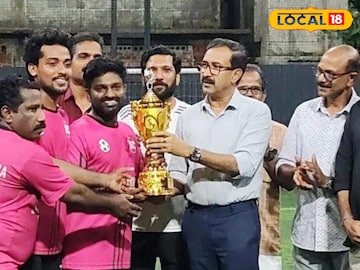 ജഡ്ജി കെ.ടി. നിസാര്‍ അഹമ്മദ് വിജയികൾക്ക് ട്രോഫി സമ്മാനിച്ചു 