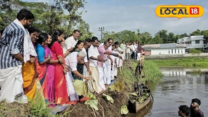 താമരകൃഷിയുടെ ഉദ്ഘാടനം മന്ത്രി പി പ്രസാദ് നിർവഹിച്ചു.
