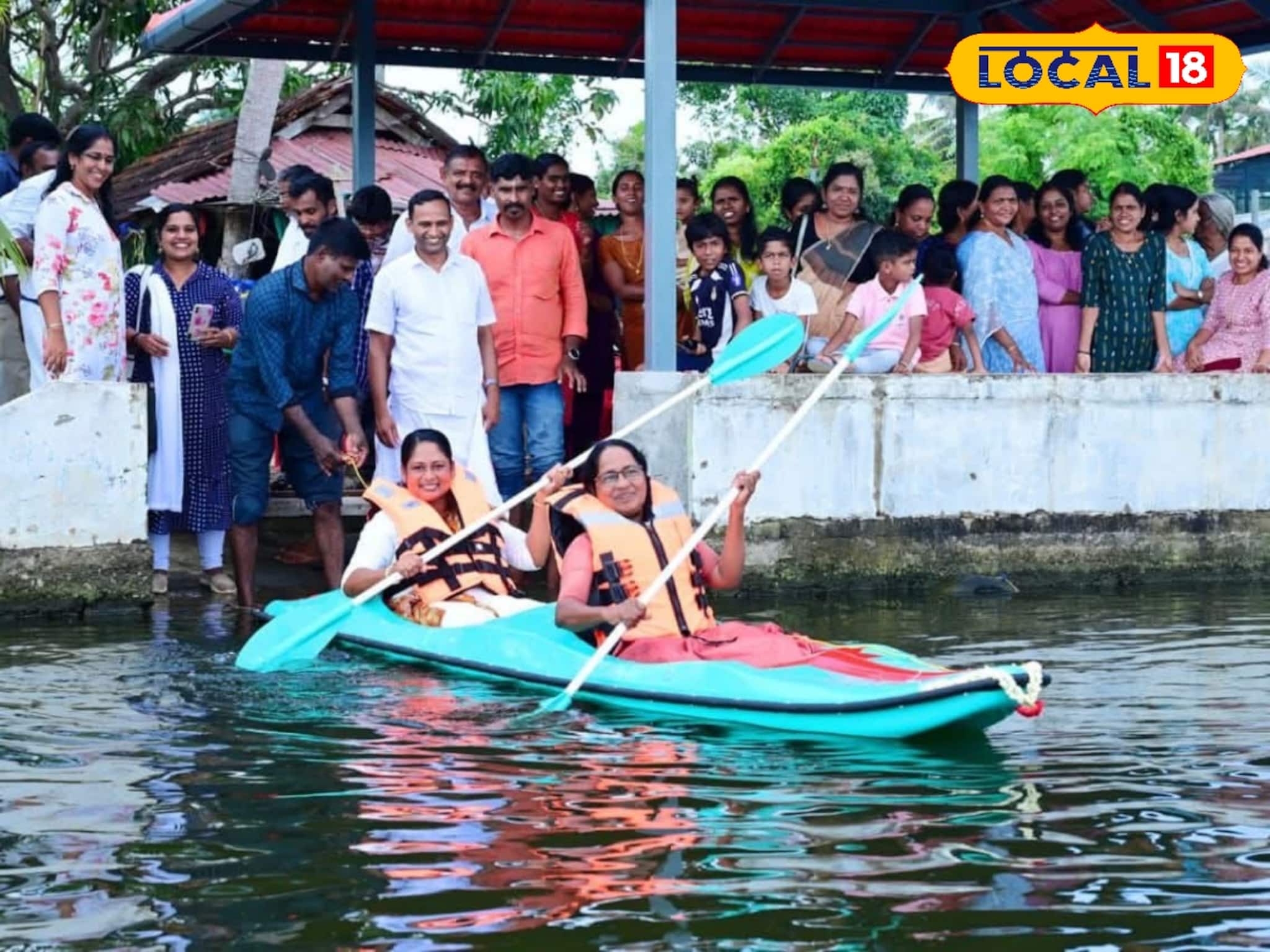 വനിതാ സംരംഭത്തിന് കൈത്താങ്ങ്: പള്ളുരുത്തിയിൽ കയാക്കിങ് സെൻ്റർ പ്രവർത്തനമാരംഭിച്ചു